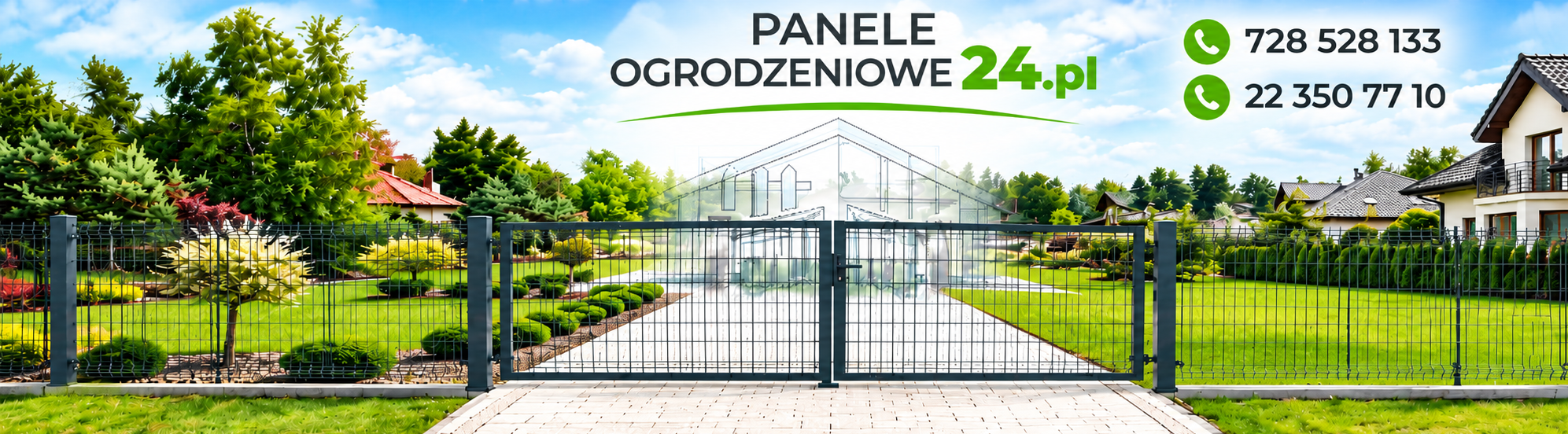 Baner główny – Panele ogrodzeniowe 24