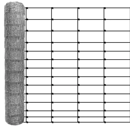 Siatka leśna 200/14/60 L 200 cm x 50 m ocynkowana – rozstaw drutów pionowych 60 cm